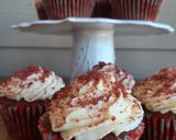 Foto del paso 4 de la receta: Cupcakes Red Velvet 💘