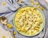 Une image de l'étape 4 de Orechiette au 4 fromages.