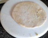 A picture of step 3 of Sattu paratha.
