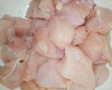 A picture of step 1 of Chicken tandoori masala.