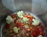 A picture of step 3 of One Pot vegetable Pulao.