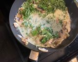Foto langkah ke 2 dari resep Creamy Spinach Mushroom Pasta, Tuna Steak with Hollandaise Sauce.