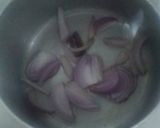 A picture of step 1 of Corn pulao.