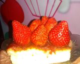 Foto langkah ke 11 dari resep Strawberry Cheesecake Ekonomis.