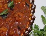 A picture of step 9 of Prawns Masala Curry.