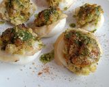 Foto del paso 11 de la receta Sepias rellenas de merluza gratinadas al horno