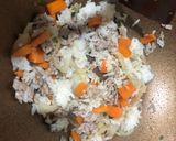 รูปขั้นตอนการทำที่ 2 ของ ข้าวผัดกิมจิหมูสับ