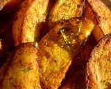 A picture of step 1 of Crispy potato wedges.