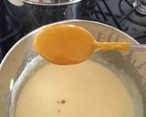 A picture of step 3 of Cauliflower Cheese with Bacon bits.