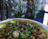 Foto langkah ke 5 dari resep Mapo Tahu Omellete.