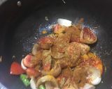 A picture of step 2 of Aloo Kofta.