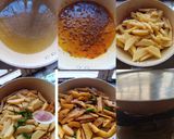 A picture of step 2 of Dry Potato subji (farali).