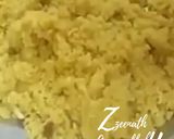A picture of step 3 of Bandar or Thokkudu Laddus.