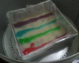 Foto langkah ke 6 dari resep Kue Lapis disco Tapioka 💃🎶.