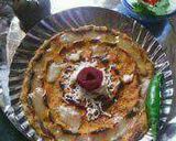 A picture of step 15 of Singhade Ki Khuba Rotiwith Masala Curd.