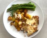 A picture of step 6 of Spanish Swordfish with a Beurre Blanc Sauce.
