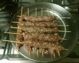 A picture of step 2 of Grilled Camel Kofta.