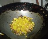 A picture of step 1 of Weightloss cabbage mushroom sabji.