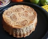 A picture of step 9 of Winter Fruits Cinnamon Swirl Pie.