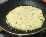A picture of step 5 of Cucumber Masala Pancake or Tawasyachi Ghari.