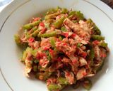 Foto langkah ke 8 dari resep Tumis pare suwir tuna.