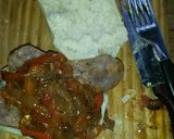 Foto del paso 7 de la receta: Sandwiches de chorizo de cerdo a la pomarola. "al disco de arado"