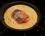 A picture of step 13 of Salmon Fillets Cordon Bleu In a Lemon/ Lime Butter Sauce.