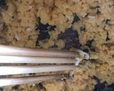 A picture of step 5 of Japanese Scrambled Chicken Bowl (Tori Soboro Donburi).