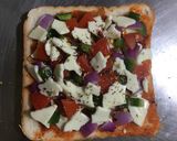 A picture of step 3 of Bread Pizza.