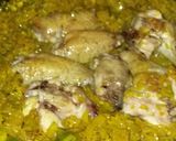 Foto del paso 5 de la receta: Arroz con alitas de pollo al disco