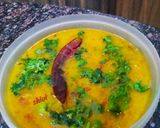 A picture of step 5 of Dal Tadka (Goan style).