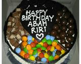 Foto langkah ke 6 dari resep Blackforest topping chocholate n' candy.