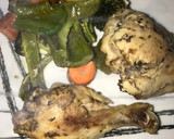 Foto del paso 6 de la receta: Pollo con verduras al horno