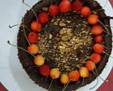 Banana and dates chocolate cake recipe step 3 photo