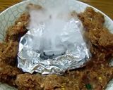 A picture of step 4 of Seekh kabab.