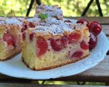 Cseresznyés pite recept fázis 2 fotója