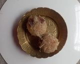 A picture of step 5 of Coconut ladoo.