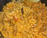 صورة لخطوة 7 من وصفة البرغل بالبندوره واللحم