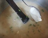 A picture of step 12 of Cream of Mushroom.