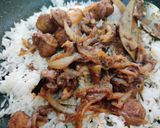 A picture of step 3 of Veg biryani.