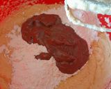 A picture of step 3 of Chocolat waffles.