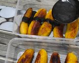 Foto langkah ke 6 dari resep Pisang Berendam Vla Coklat.