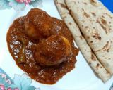 A picture of step 13 of Punjabi Dhaba Style Egg Curry.