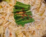A picture of step 14 of Authentic Hakata-Style Soy Sauce Motsu Nabe at Home.