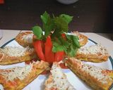 Foto langkah ke 3 dari resep Pizza roti tawar.