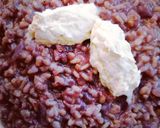 Pas rețetă Risotto cu varză roșie, gorgonzola picantă și mascarpone 4 fotografie