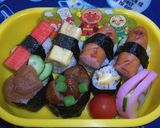 A picture of step 5 of Preschool Bento (Sushi).