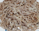Foto del paso 5 de la receta: Espaguetis integrales con crema de champiñones