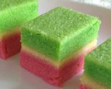 Foto langkah ke 9 dari resep Cake kukus pandan strowberry enak 😊.