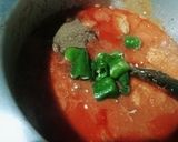 A picture of step 9 of Chicken Cinnamon Karhai.